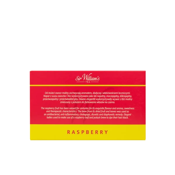 Sir William's Tea Raspberry 50szt - obrazek 6